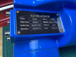 QT06 NEUMAX Quarter turn electric actuator