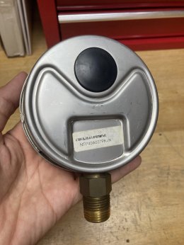 4 นิ้ว  0-100 psi 0-7 Bar เกลียวออกล่าง