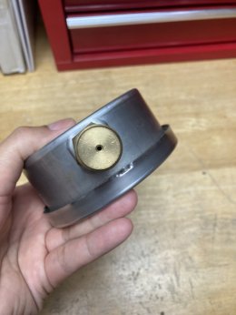 4 นิ้ว  0-100 psi 0-7 Bar เกลียวออกล่าง
