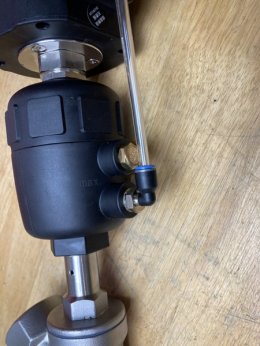 Proportional Angle Seat Valve 4-20mA  positioner 1600/1860