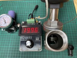 Proportional Angle Seat Valve 4-20mA  positioner 1600/1860