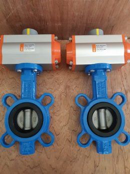 Pneumatic Actuator Butterfly valve Wafer type DN50 port 2"