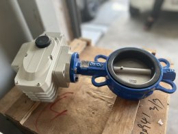 4" DN100 Butterfly Valve มอเตอร์วาล์วไฟฟ้า (Motor valve) AKK10 