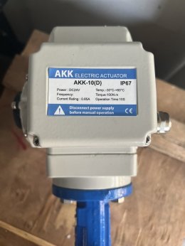 4" DN100 Butterfly Valve มอเตอร์วาล์วไฟฟ้า (Motor valve) AKK10 