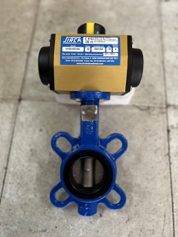 2" บัตเตอร์ฟลายวาล์ว ประกอบ หัวขับลม SIRCA AP02 โซลินอยด์วาล์ว SDPC 4M310-08