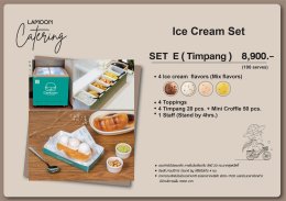 Ice cream set E