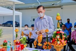 Ceremony of Brahma Spirit House