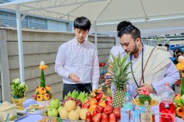 Ceremony of Brahma Spirit House