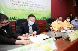 TNRBio with MJU - พิธีลงนามบันทึกความเข้าใจในการจัดตั้งโครงการศูนย์ทดสอบ วิจัย และพัฒนากัญชงระดับอุตสาหกรรมร่วมกับมหาวิทยาลัยแม่โจ้