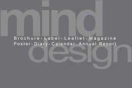 Design Brochure