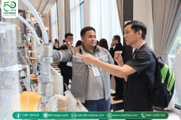 C.M.P. GROUP ออกบูธจัดแสดงสินค้าและประชาสัมพันธ์ งานประชุมวิชาการเทคโนโลยีสิ่งแวดล้อมแห่งประเทศไทย
