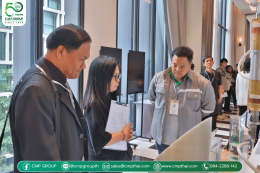 C.M.P. GROUP ออกบูธจัดแสดงสินค้าและประชาสัมพันธ์ งานประชุมวิชาการเทคโนโลยีสิ่งแวดล้อมแห่งประเทศไทย