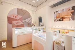 [งานผลิตจริง] ร้านขายเจเวลลี่ Grace Fine Jewelry @Baan Silom Bangkok  l บริการออกแบบ ผลิต และติดตั้งครบวงจร
