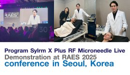 Program Sylfirm X Plus RF Microneedle Live Demonstration at RAES 2025 conference in Seoul, Korea