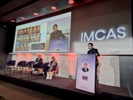 หมอรุจนำเสนอผลงานวิจัย ด้านการรักษาหลุมสิว ในงานประชุมวิชาการ IMCAS World Congress 2025