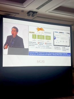 หมอรุจนำเสนอผลงานวิจัย ด้านการรักษาหลุมสิว ในงานประชุมวิชาการ IMCAS World Congress 2025