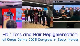 Hair Loss and Hair Repigmentation at Korea Derma 2025 Congress in Seoul, Korea