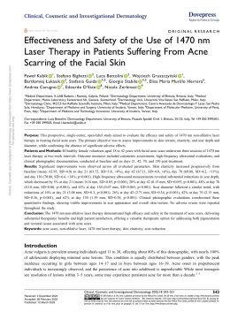 เทคนิคดูแลปัญหาหลุมสิว แผลเป็น รูขุมขนกว้าง ด้วย Fractional non ablative 1470 nm Laser: Program LaserME