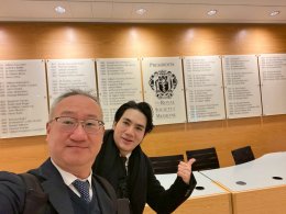 Lecture on Skin and Hair Rejuvenation Using Exosome Therapy at the Royal Society of Medicine, London, United Kingdom