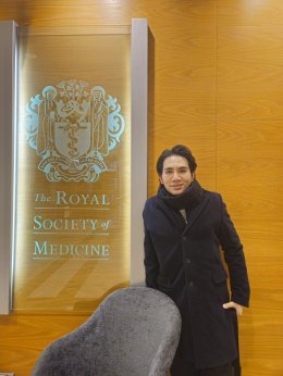 Lecture on Skin and Hair Rejuvenation Using Exosome Therapy at the Royal Society of Medicine, London, United Kingdom
