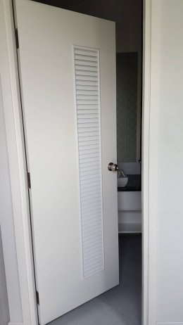 ประตูUPVCสำหรับบานประตูหน้าบ้าน ห้องนอนและห้องน้ำ โครงการกาญศิริ