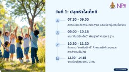 กิจกรรมค่ายคุณธรรม เด็กดีวิถีน่ารัก