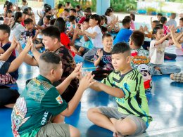 กิจกรรมค่ายคุณธรรม "เด็กดีวิถีน่ารัก" (วันที่สอง)