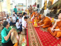 ถวายเทียนพรรษา ณ วัดสังกะสี วัดหนองแฟบ และวัดเขาแรต