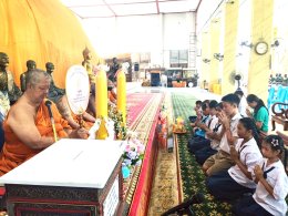 ถวายเทียนพรรษา ณ วัดสังกะสี วัดหนองแฟบ และวัดเขาแรต