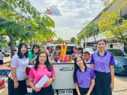 ถวายเทียนพรรษา ณ วัดสังกะสี วัดหนองแฟบ และวัดเขาแรต