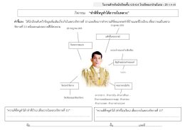 "ทำดีที่หนูทำได้ถวายในหลวง"