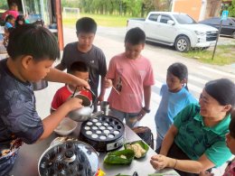 เด็กๆ ลงมือทำ "ขนมหวานแฟนตาซี" (ครั้งที่ 1)