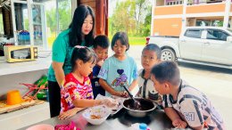 เด็กๆ ลงมือทำ "ขนมหวานแฟนตาซี" (ครั้งที่ 1)