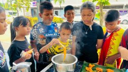 เด็กๆ ลงมือทำ "ขนมหวานแฟนตาซี" (ครั้งที่ 1)