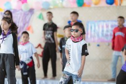 ภาพบรรยากาศการแสดงของเด็ก ๆ "วันเด็ก 69" 