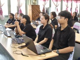 ให้การต้อนรับคณะศึกษาดูงาน...โรงเรียนอนุบาลวัดอุทยานนที