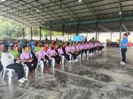 ภาพบรรยากาศ โครงการศูนย์เยาวชนเทศบาลตำบลนาป่า วันที่ 1 ของพี่ ๆ ป.6