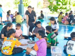 "วิธีอนุรักษ์น้ำ" ของเด็กๆ นาป่ามโนรถ