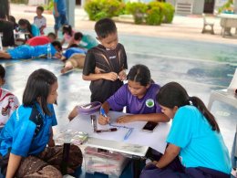 "ออกแบบโครงงานเพื่อแก้ปัญหาการใช้น้ำในโรงเรียน