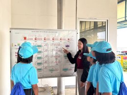 ศึกษาดูงานระบบบำบัดน้ำ บริษัท อมตะ คอร์ปอเรชัน จำกัด (มหาชน)