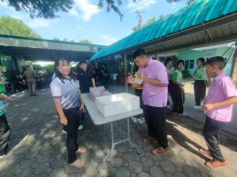 บรรยากาศการเข้าค่ายอบรมนักเรียนแกนนำ (