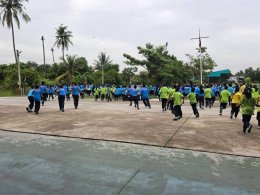 บรรยากาศการเข้าค่ายอบรมนักเรียนแกนนำ (