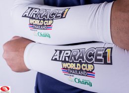 ปลอกแขนกันยูวี พิมพ์โลโก้ | ผลิตและสั่งทำตามแบบลูกค้า อันดับ1