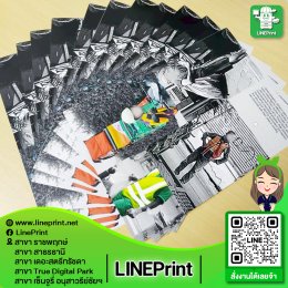 Color printing on glossy art paper/art card.