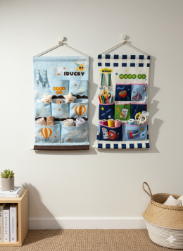 รับทำกระเป๋าเก็บของแบบแขวน