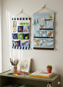 รับทำกระเป๋าเก็บของแบบแขวน