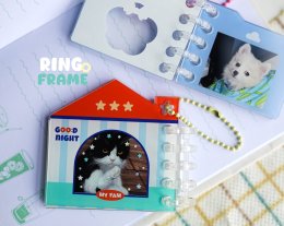 พวงกุญแจสมุดภาพอะคริลิค (acrylic ring frame)