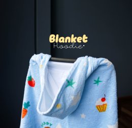 ผ้าห่มมีฮู้ด (Blanket Hoodie) 