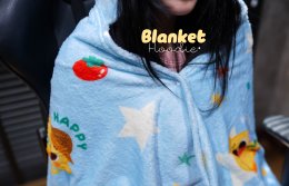 ผ้าห่มมีฮู้ด (Blanket Hoodie) 