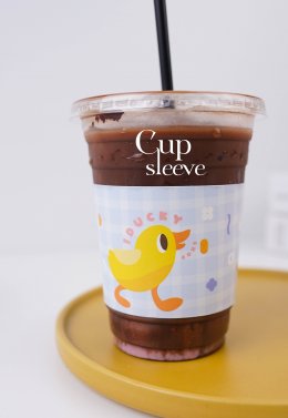 รับทำ Cup sleeve ออกแบบลายเองได้